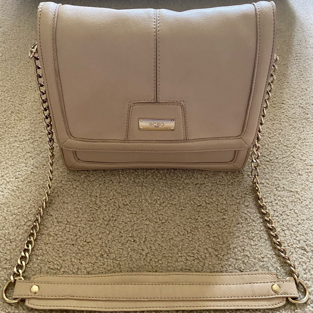 BCBG Paris Chic Flap-Top Crossbody